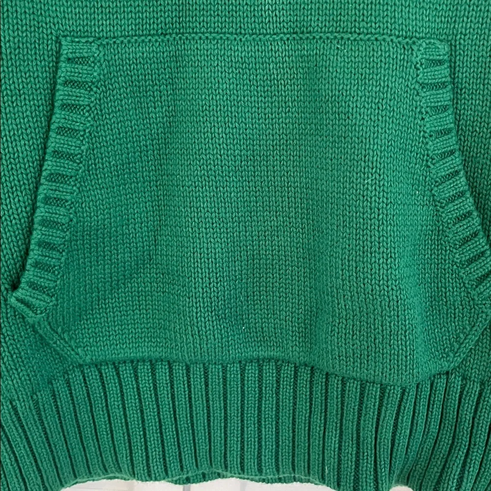 Polo Ralph Lauren Green And Blue Pullover large pony Cotton 14-16